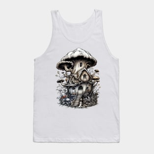 Mushroom gnomes House Tank Top